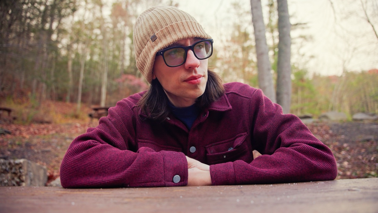 Jonah Greene outdoors in the Blue Ridge